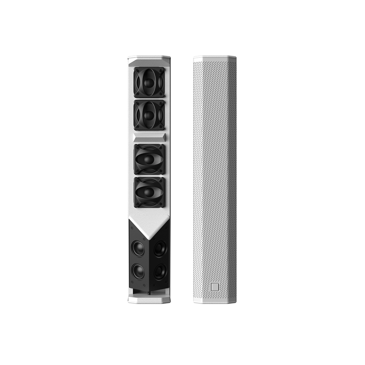 Alto-falante amplificado com tecnologia LAS Gradient Beam