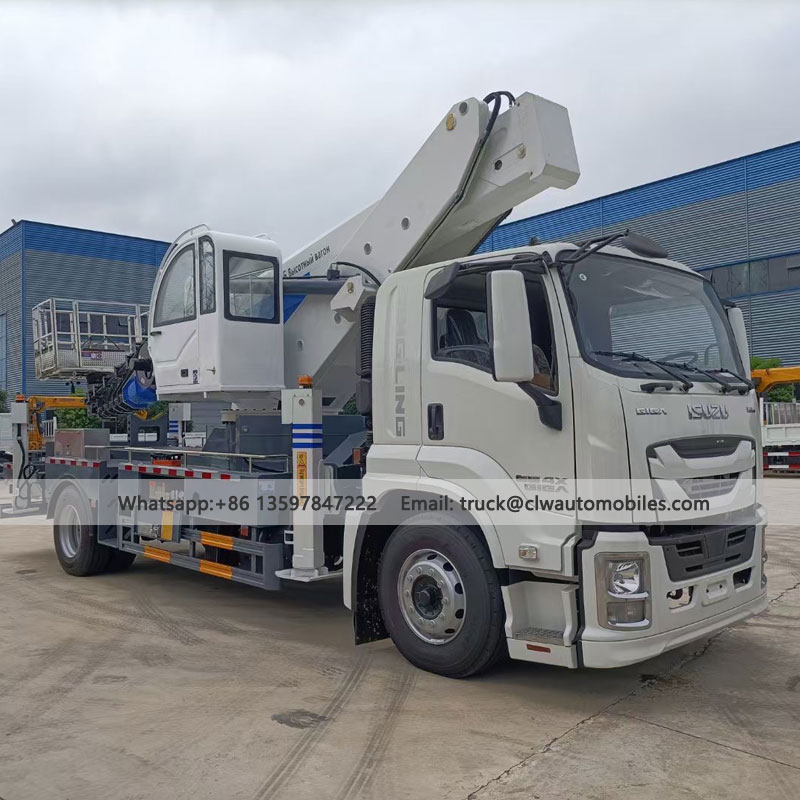 ISUZU 45M Sky Lift Truck Aerial Bucket Platform Lift For Sale From Factory