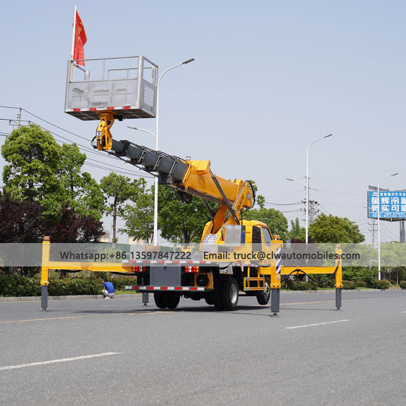 JMC 28M Aerial Work Platform Truck Mounted Sky Lift Work Platform