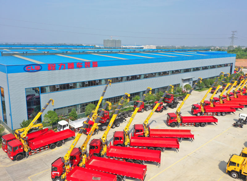 Truck mounted crane warehouse