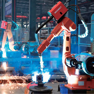 Fully automatic robot welding