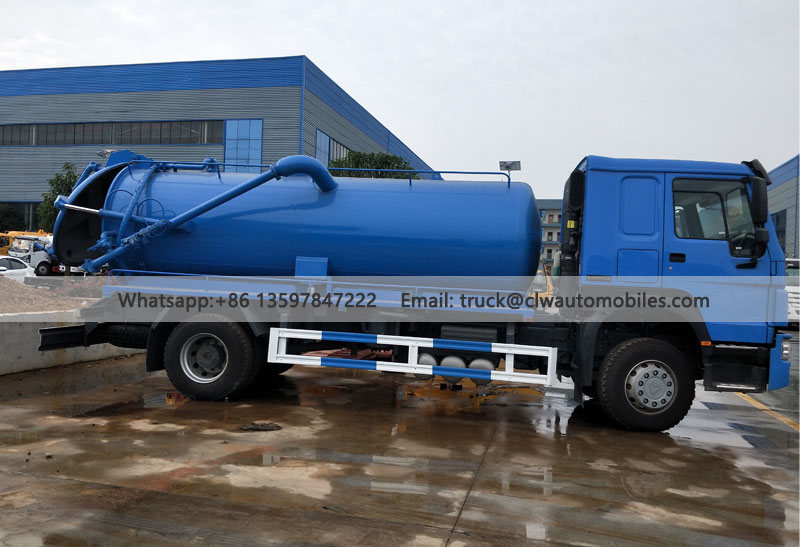 sewage suction truck price