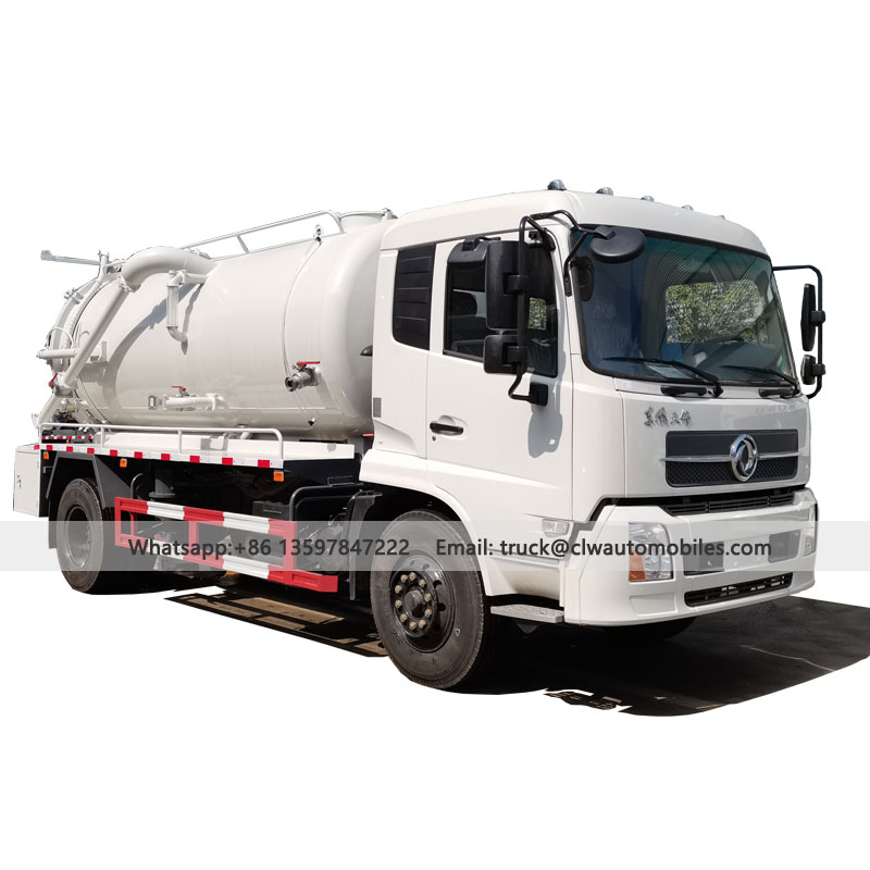 DONGFENG 12000L-14000L 4*2 Sewage Suction Truck