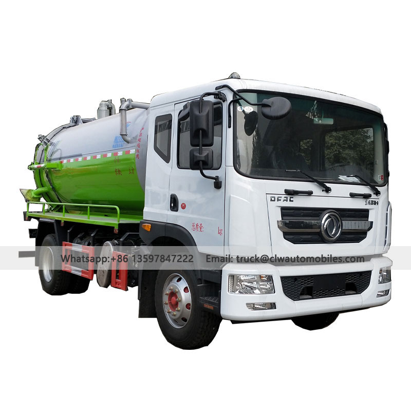 DONGFENG 12000L sewer suction truck From Supplier