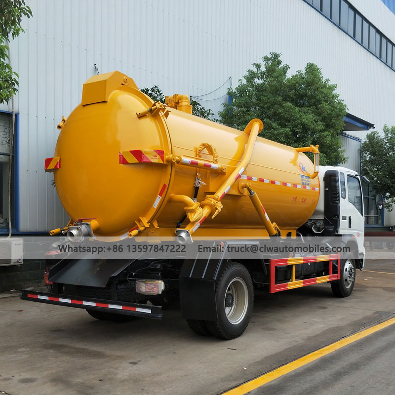 DONGFENG 12000L sewer suction truck From Supplier