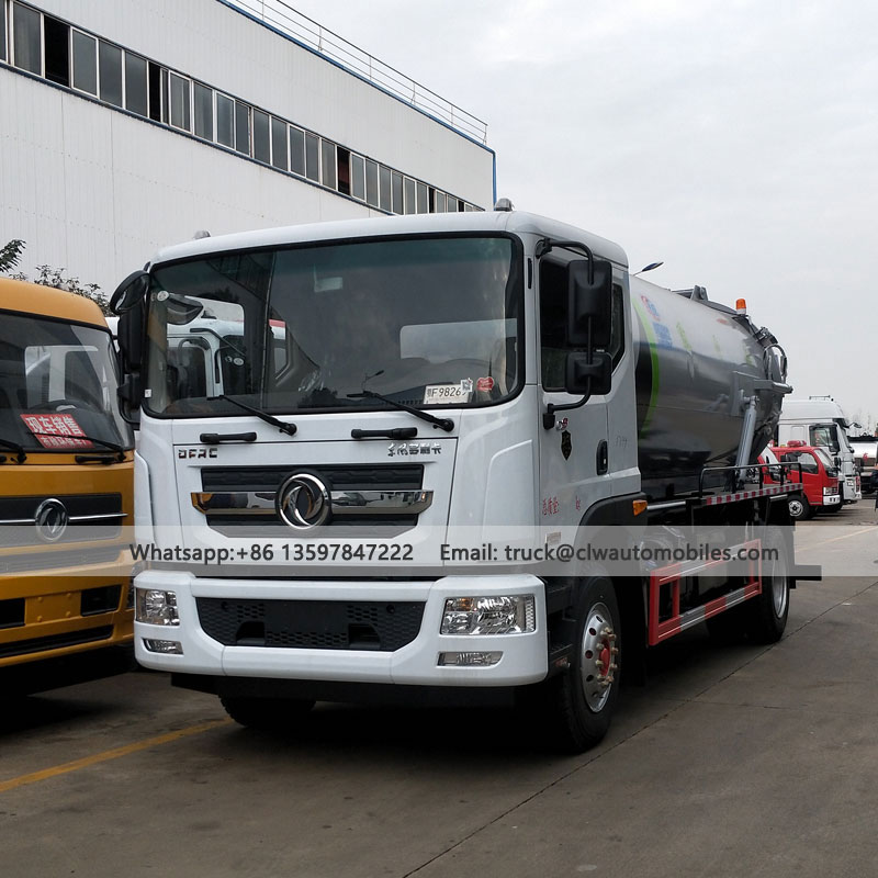 DONGFENG 12000L sewer suction truck From Supplier