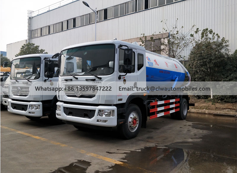 12000L sewer suction truck