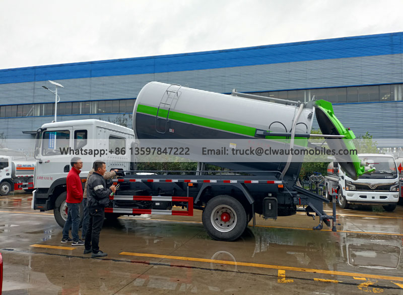 DONGFENG 12000L sewer suction truck