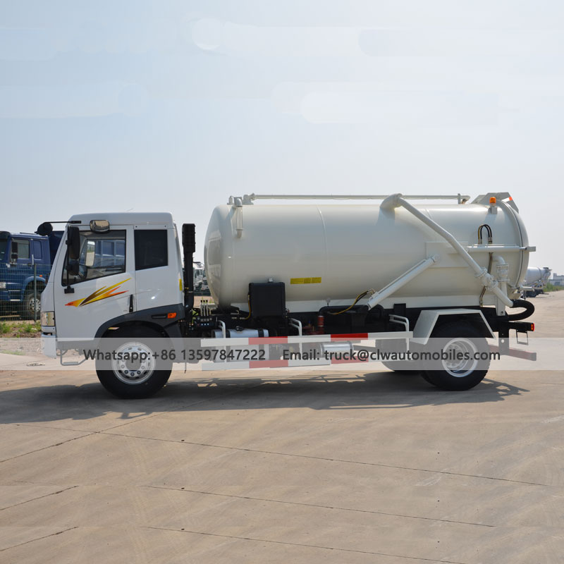 FAW 8000L Septic Suction Truck