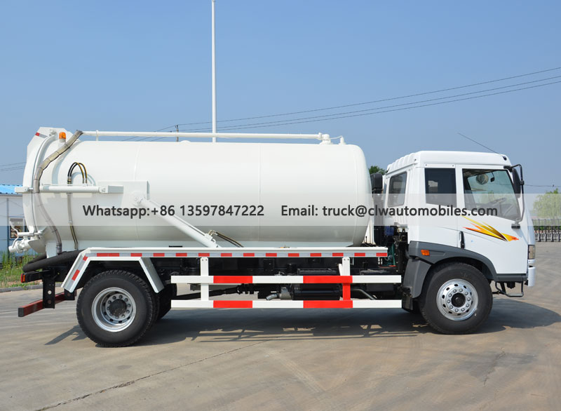 FAW 8000L Septic Suction Truck