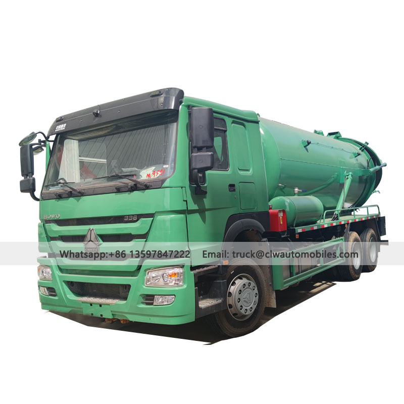 HOWO 21000L 6*4 Sewage Suction Truck
