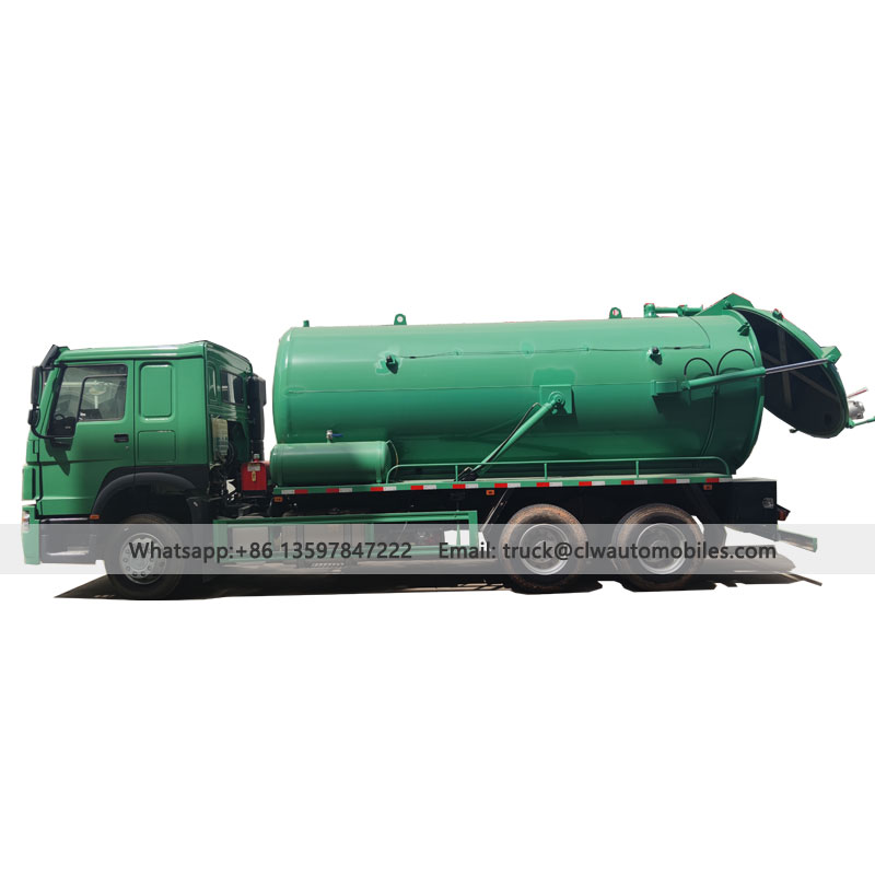 HOWO 21000L 6*4 Sewage Suction Truck