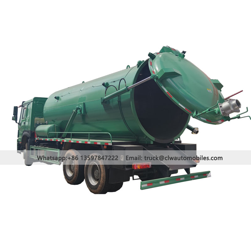 HOWO 21000L 6*4 Sewage Suction Truck