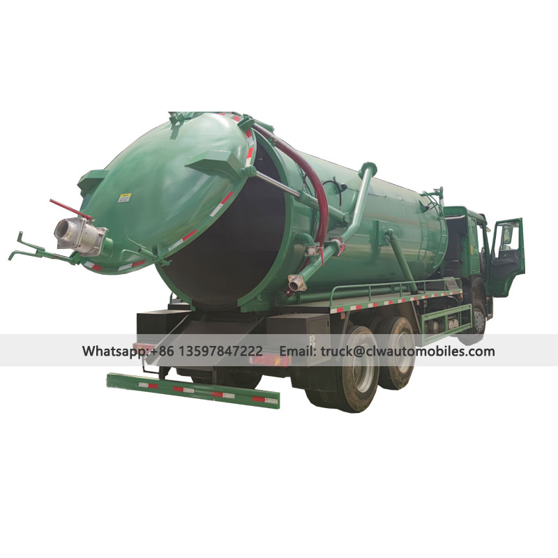 HOWO 21000L 6*4 Sewage Suction Truck