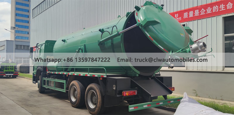 6*4 Sewage Suction Truck