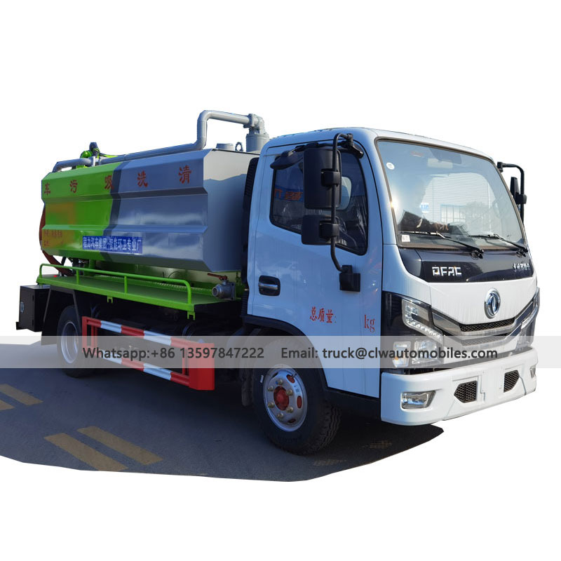 DFAC D6 6000L Sewer Cleaning & Vacuum Truck