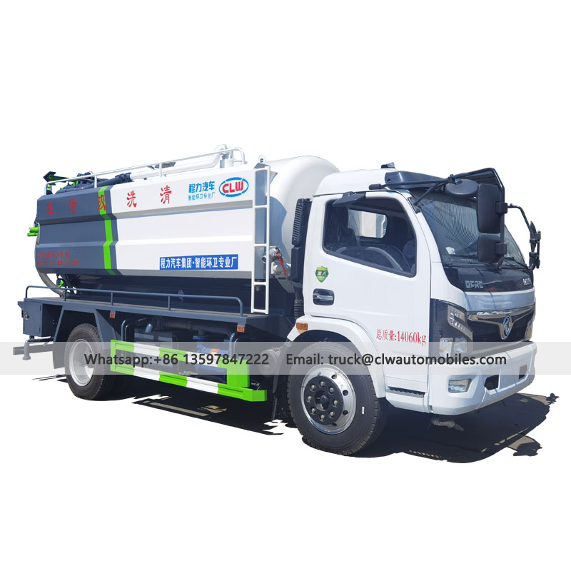DFAC 10000L 4*2 Sewer Cleaning & Sewage Suction Truck