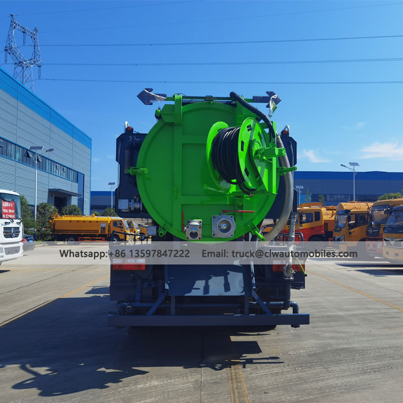 DFAC 10000L 4*2 Sewer Cleaning & Sewage Suction Truck
