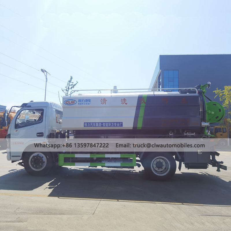 DFAC 10000L 4*2 Sewer Cleaning & Sewage Suction Truck
