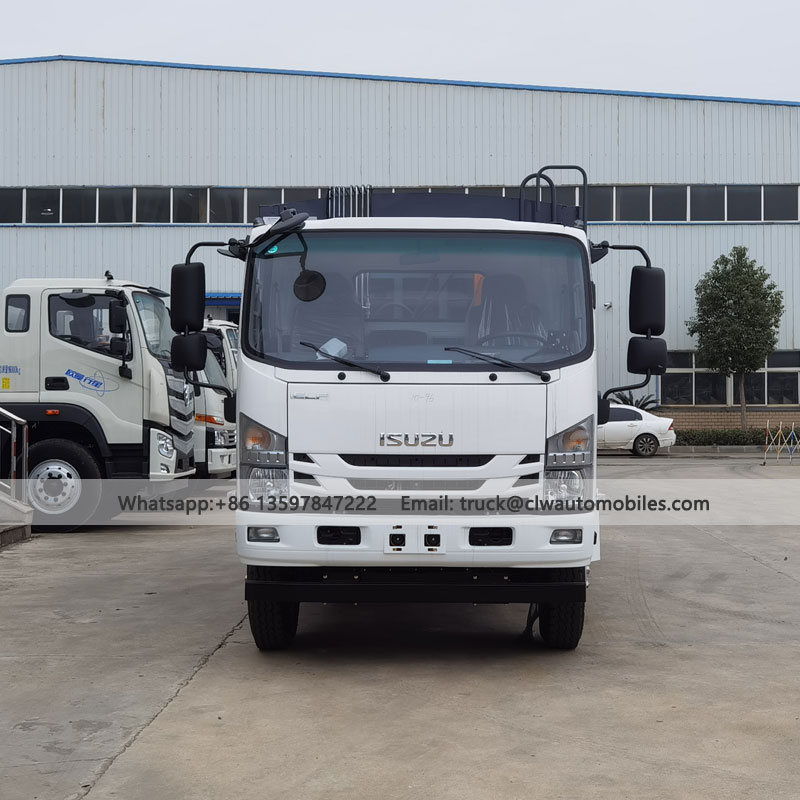 ISUZU 700P 10cbm Rear Loading Compressed Garbage Truck