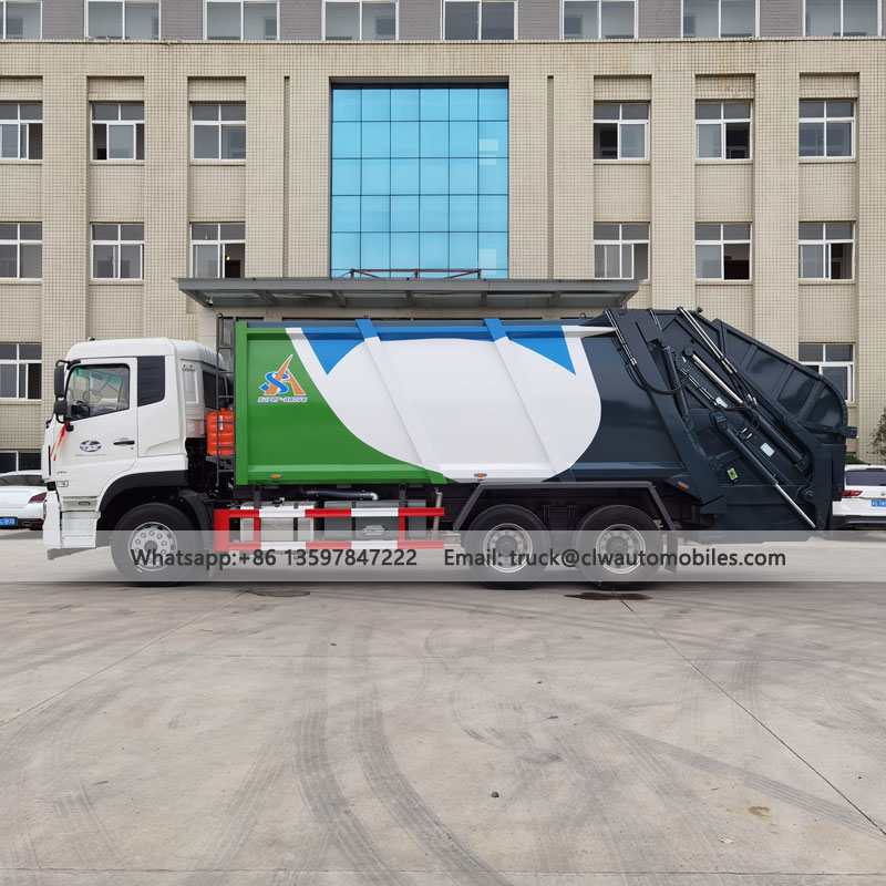 DONGFENG 20CBM Rear Loading Compressed Garbage Truck