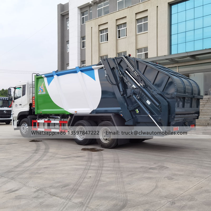 DONGFENG 20CBM Rear Loading Compressed Garbage Truck