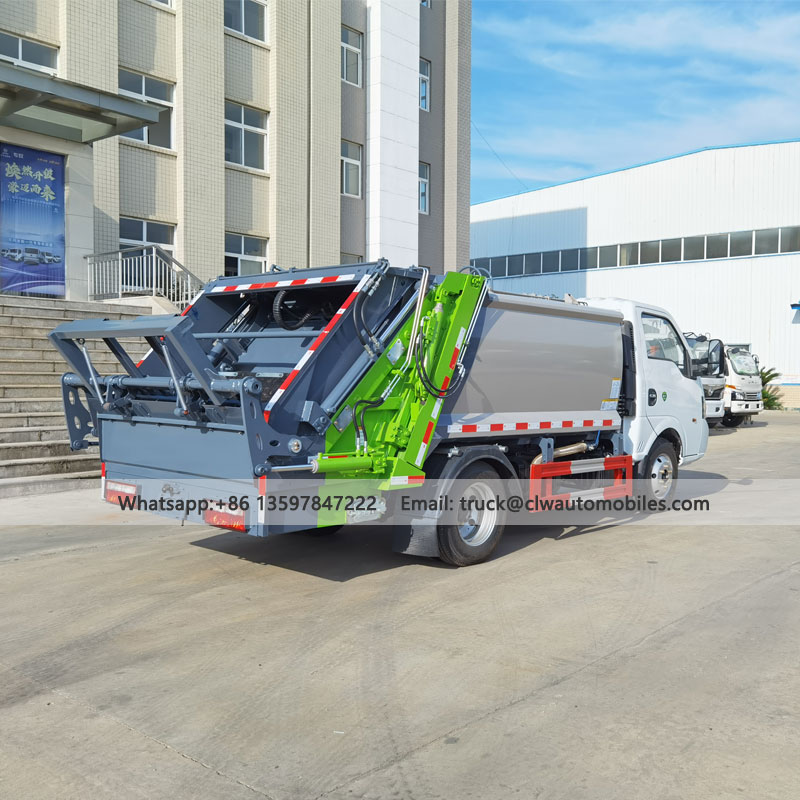 DFAC 2-3CBM Small Compactor Garbage Truck