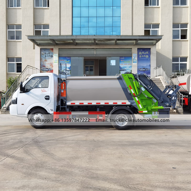 DFAC 2-3CBM Small Compactor Garbage Truck