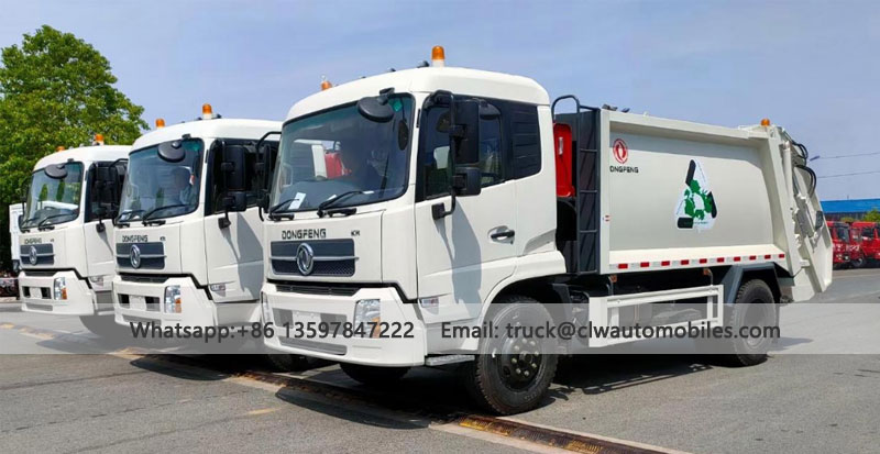 14CBM Compressed Garbage Truck