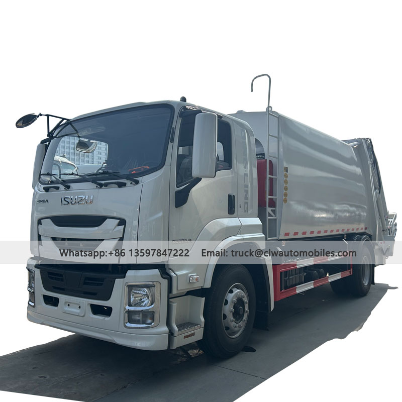 ISUZU GIGA 14CBM Large Compactor Waste Truck