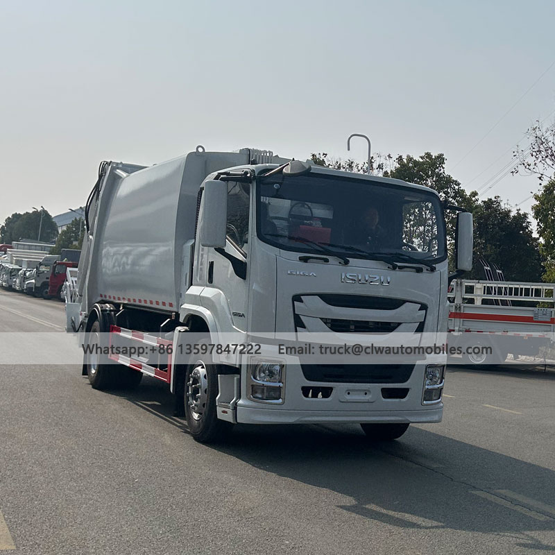 ISUZU GIGA 14CBM Large Compactor Waste Truck