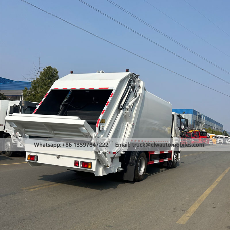 ISUZU GIGA 14CBM Large Compactor Waste Truck