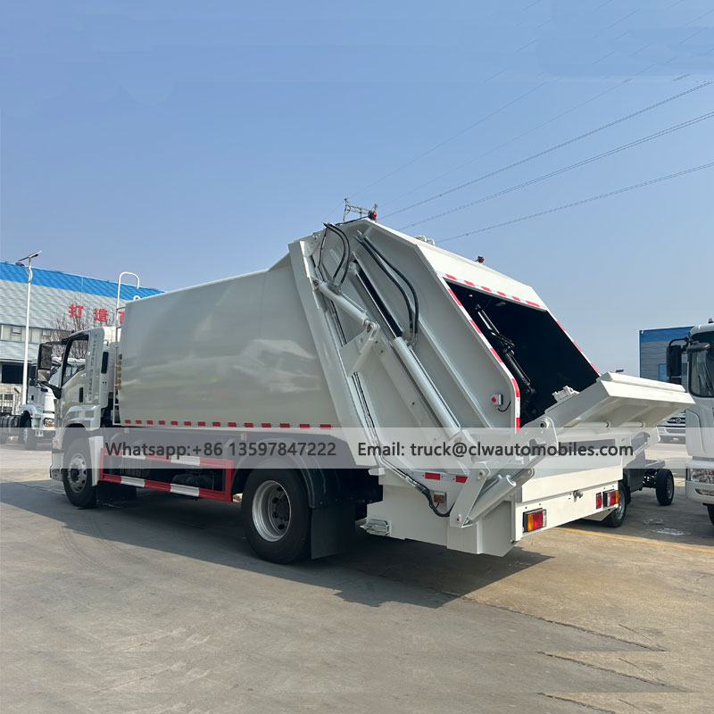 ISUZU GIGA 14CBM Large Compactor Waste Truck