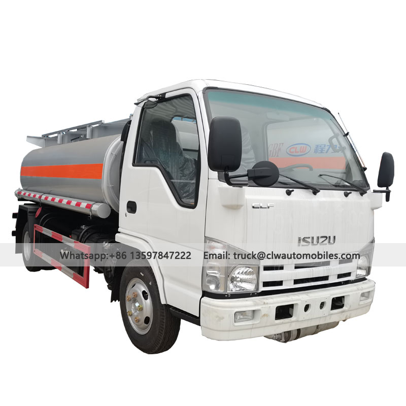 ISUZU 100P 5000L Fuel Tank Truck For Sale From Supplier & Manufacturer