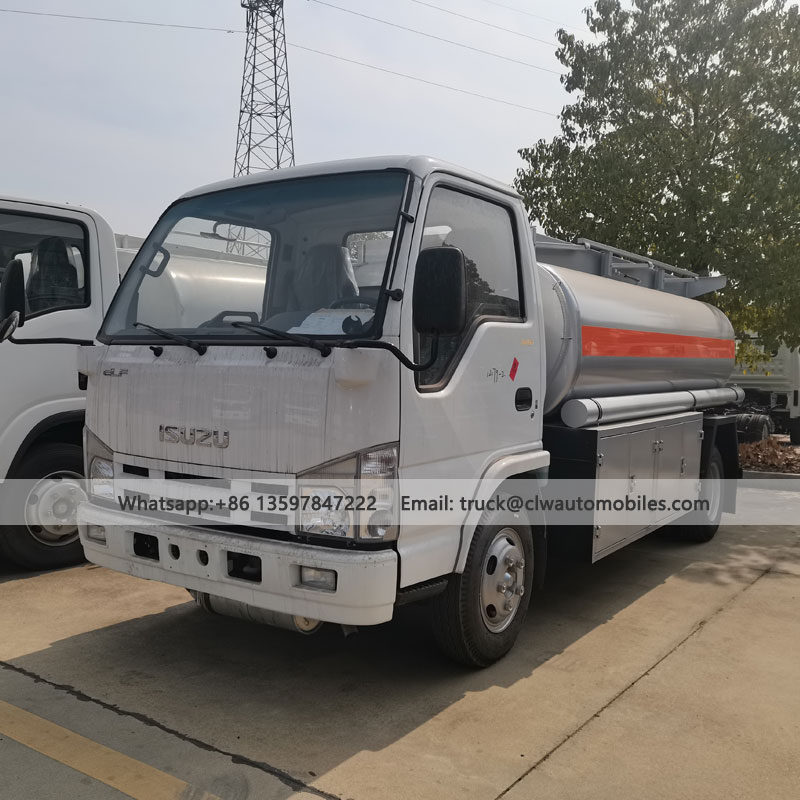 ISUZU 100P 5000L Fuel Tank Truck For Sale From Supplier & Manufacturer