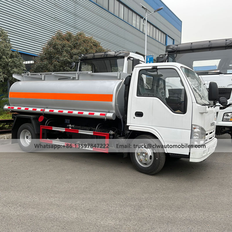 ISUZU 100P 5000L Fuel Tank Truck For Sale From Supplier & Manufacturer