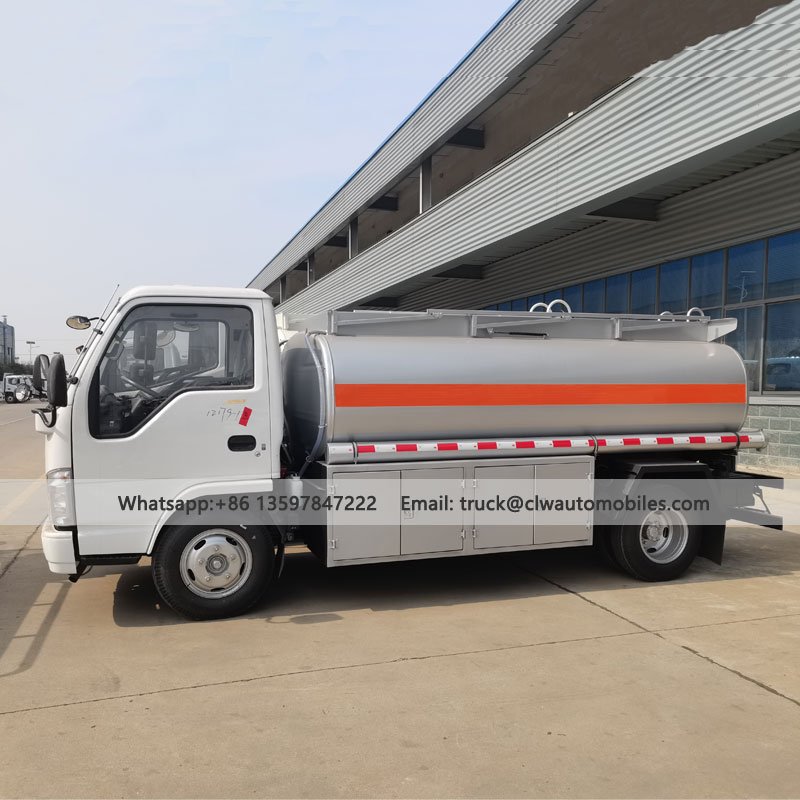 ISUZU 100P 5000L Fuel Tank Truck For Sale From Supplier & Manufacturer