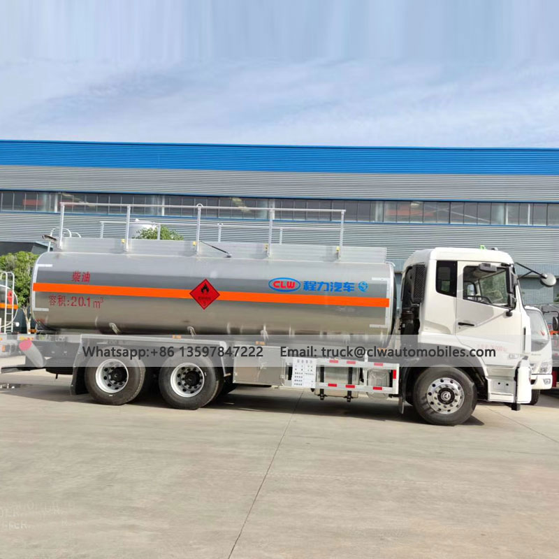 DONGFENG 20000L 6x4 Fuel Tank Truck For Sale From Manufacturer
