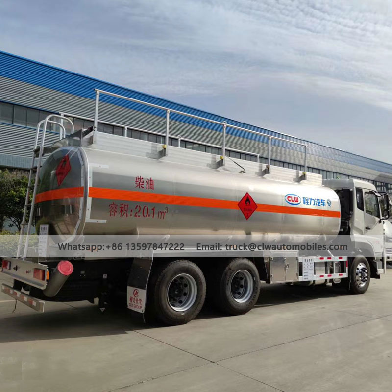 DONGFENG 20000L 6x4 Fuel Tank Truck For Sale From Manufacturer