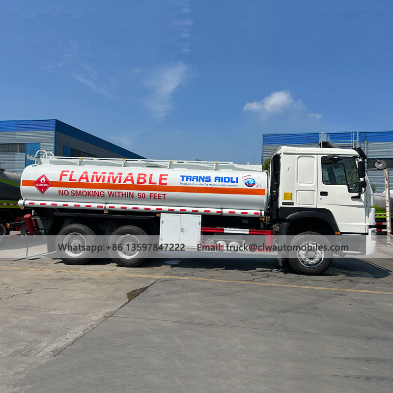 HOWO 24000L 6*4 Fuel Tank Truck From Manufactrurer