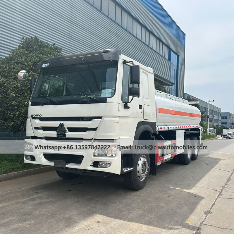 HOWO 24000L 6*4 Fuel Tank Truck From Manufactrurer