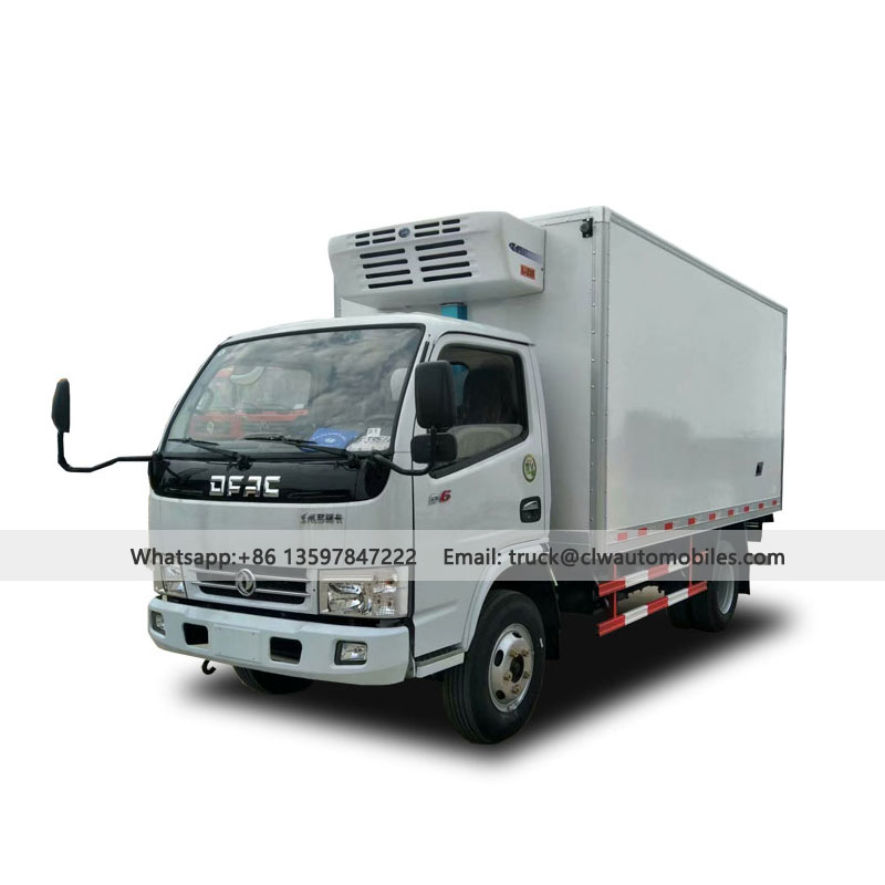 DFAC 5Tons Small Reefer Truck For Sale From Manufacturer
