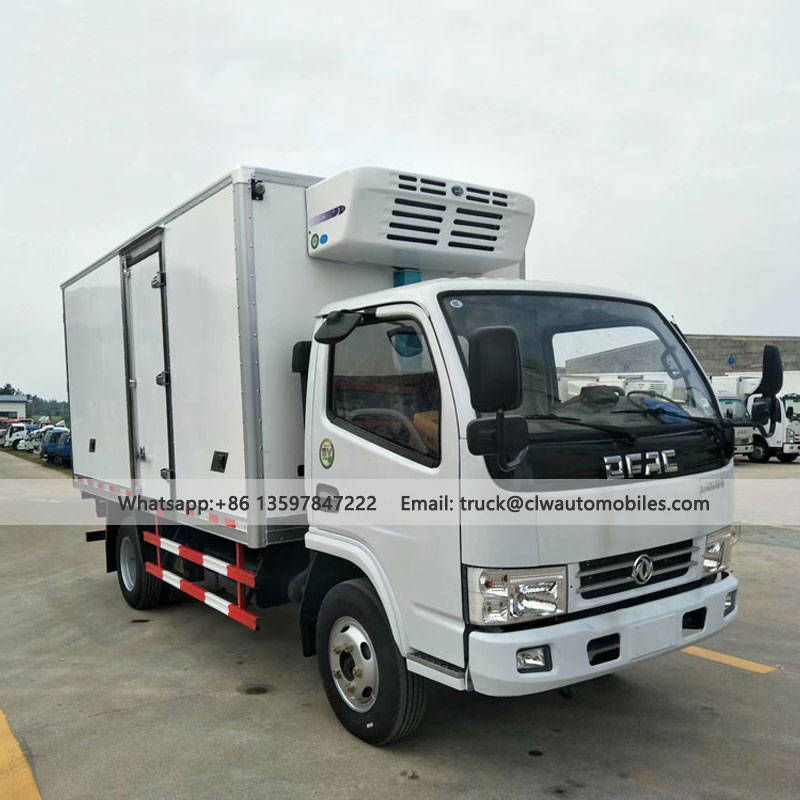 DFAC 5Tons Small Reefer Truck For Sale From Manufacturer