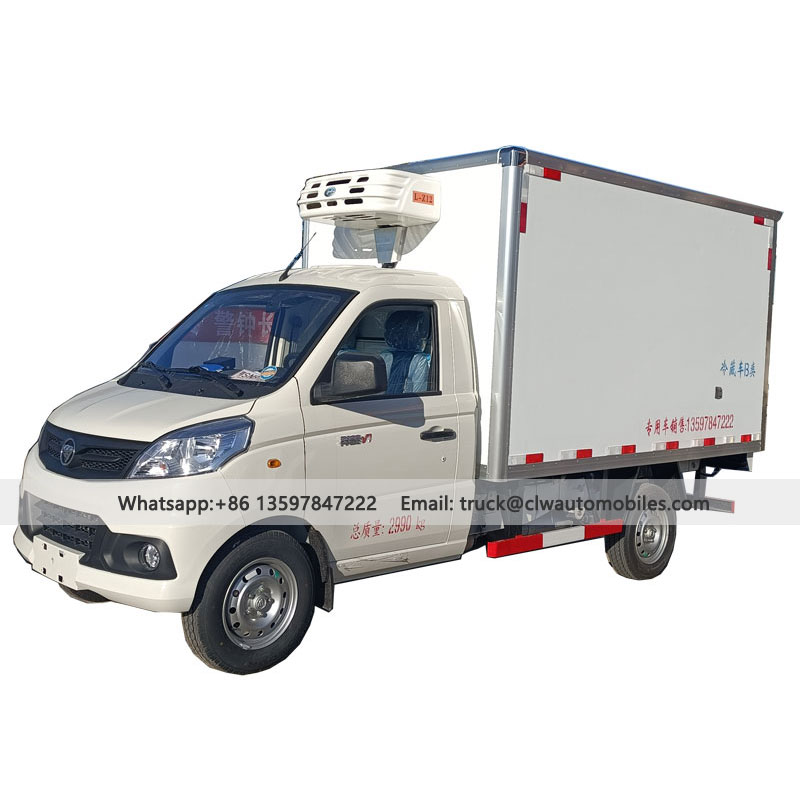 FOTON M1 Gasoline 2Tons Small Refrigerated Truck