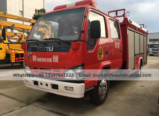 2000L fire truck