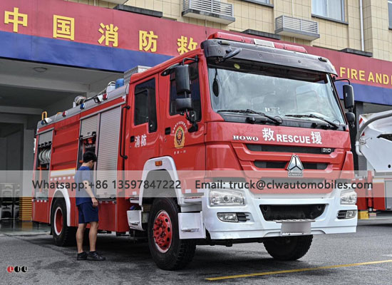 8000L fire truck