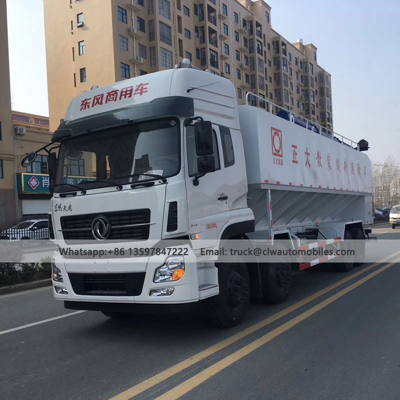 DONGFENG 40000L Bulk Feed Transport Truck Manufacturer For Sale