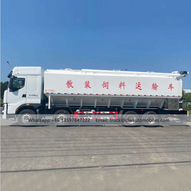 DONGFENG 40000L Bulk Feed Transport Truck Manufacturer For Sale