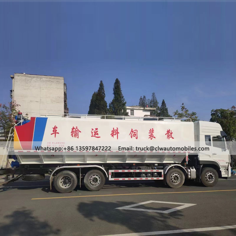 DONGFENG 40000L Bulk Feed Transport Truck Manufacturer For Sale