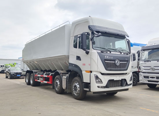bulk feed truck